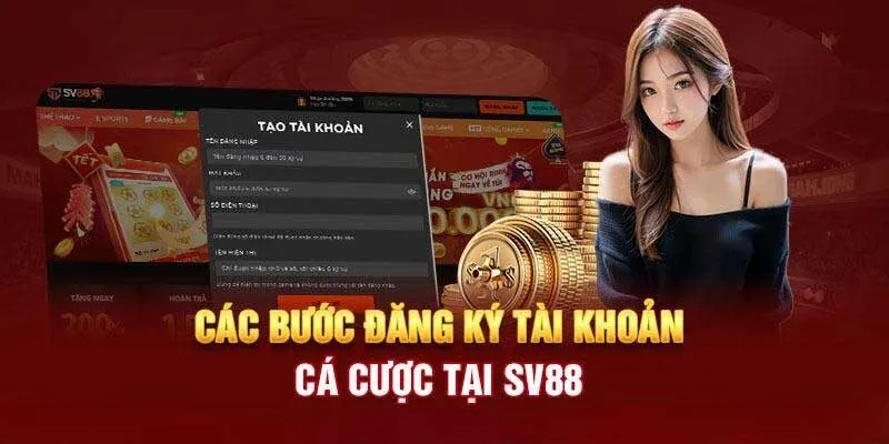 Các bước chi tiết để đăng ký sv88 qua website uy tín