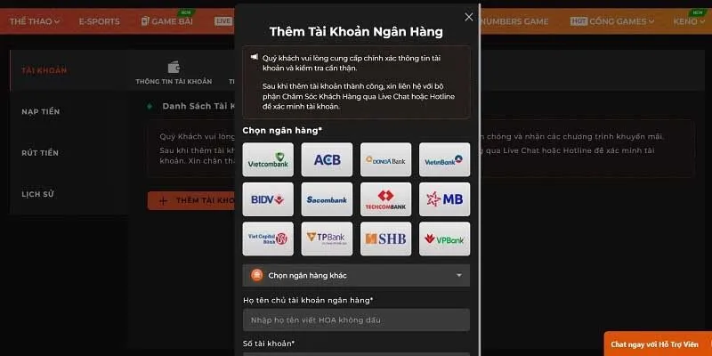 Phương pháp xử lý lệnh rút tiền sv88 nhanh chóng chính xác tuyệt đối