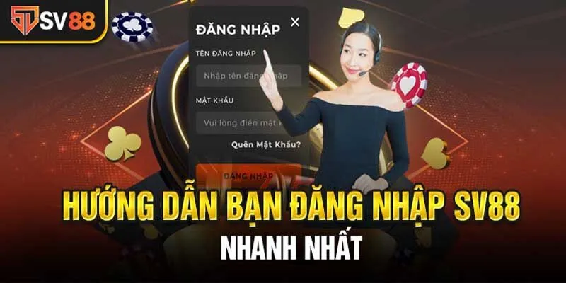 Quy trình đăng nhập sv88 miễn phí